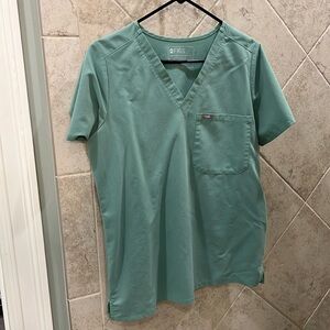 Figs Surgical Green Scrub Set